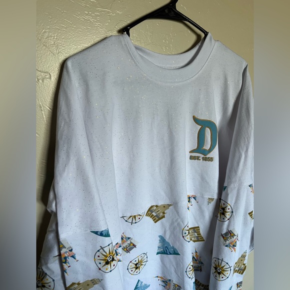 Disney Parks Resort Icons Gold Pixie Dust Spirit Jersey 2XL - Picture 3 of 7